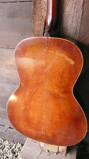 platte esdoorn bookmatched achterkant