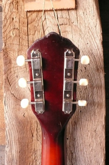 Nieuwe kluson 3 on a plate tuners