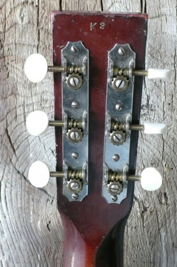 originele open kluson  tuners met nieuwe ivoroid knopjes