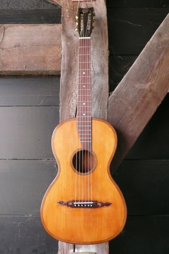 Duitse parlor romantische gitaar jaren 1900-1920