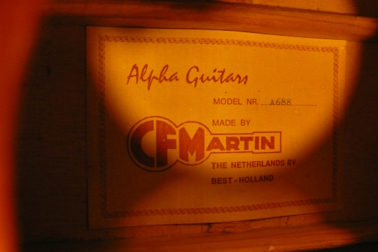Alpha/martin Label
