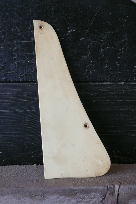 Originele, witte, cream slagplaat