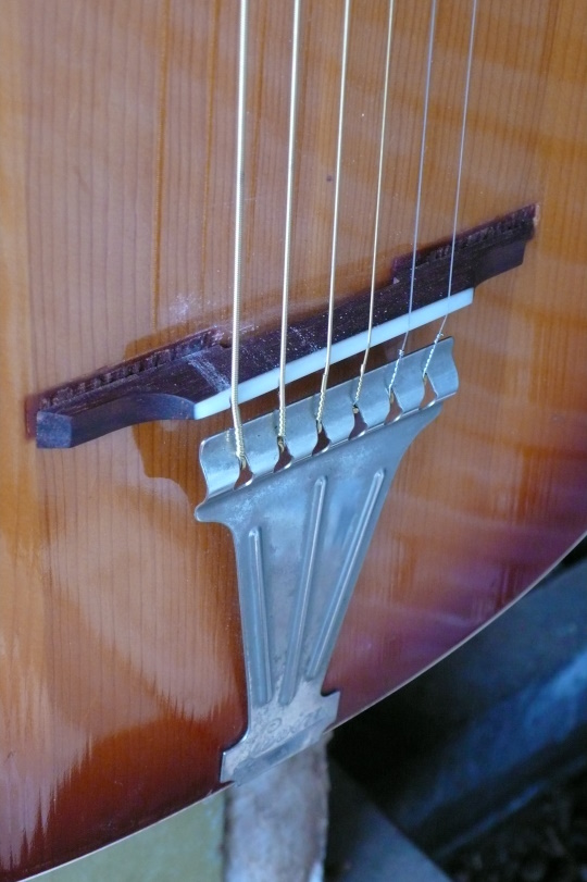 originele brug ( getopt met been) en staartstuk