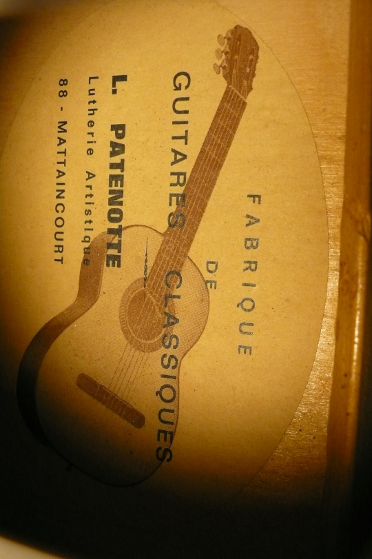 Patenotte label jaren '60