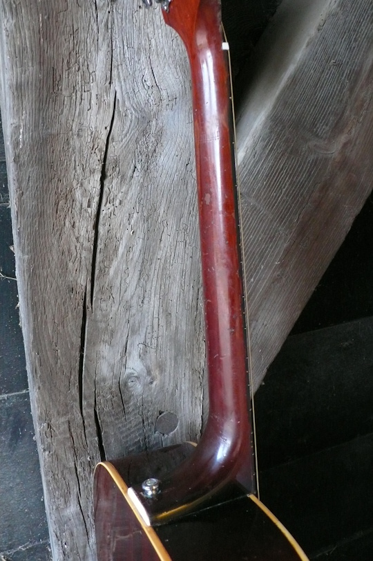 fijne C-profiel mahonie hals