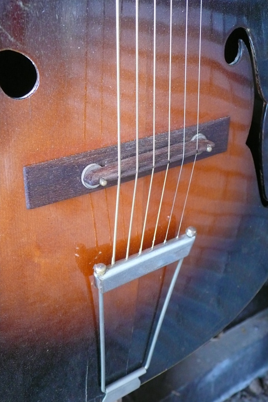 Originele verstelbare Rio Palissander brug en tailpiece