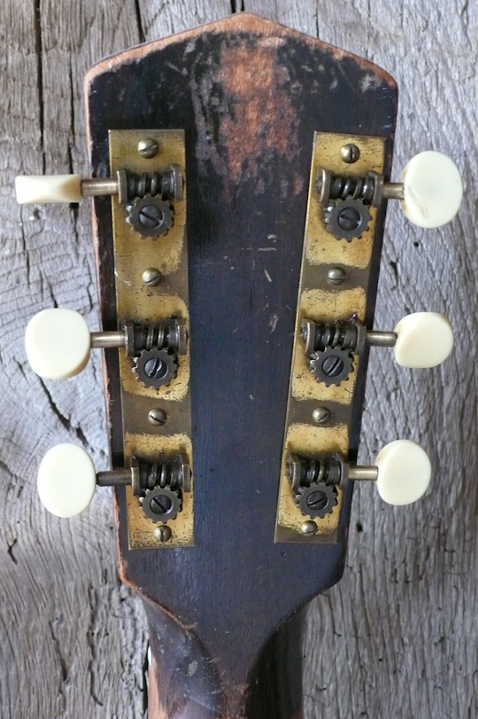 Originele Waverly tuners met creamwit celluloid knopjes