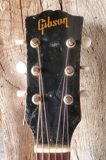 kop met Gibson logo