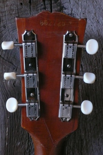 Nieuwe dichte Kluson tuners