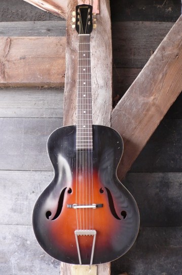 Supertone archtop made by Harmony